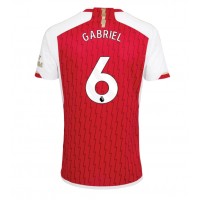 Dres Arsenal Gabriel Magalhaes #6 Domaci 2023-24 Kratak Rukav